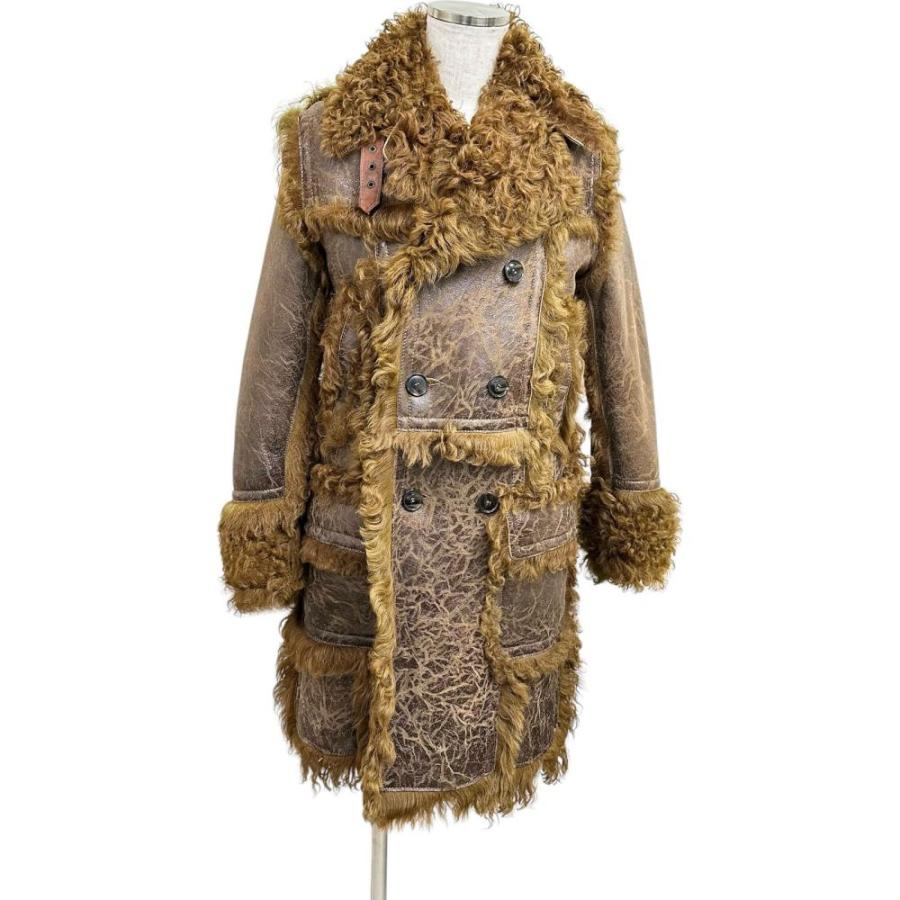 Dolce & Gabbana ドルチェアンドガッバーナ　ムートンロングコート Dolce & Gabbana ドルチェアンドガッバーナ ムートンロングコート