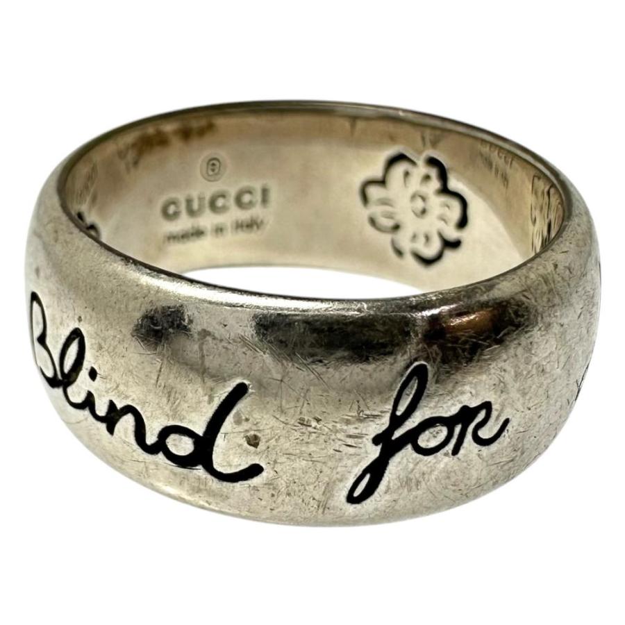 GUCCI（グッチ） 18号GUCCI/グッチ ブラインドフォーラブリング リング