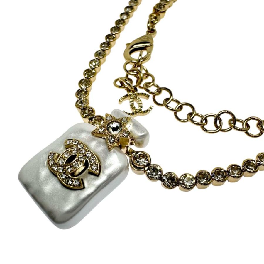 CHANEL CHANEL/シャネル パヒュームボトル ネックレス GP 15.5g