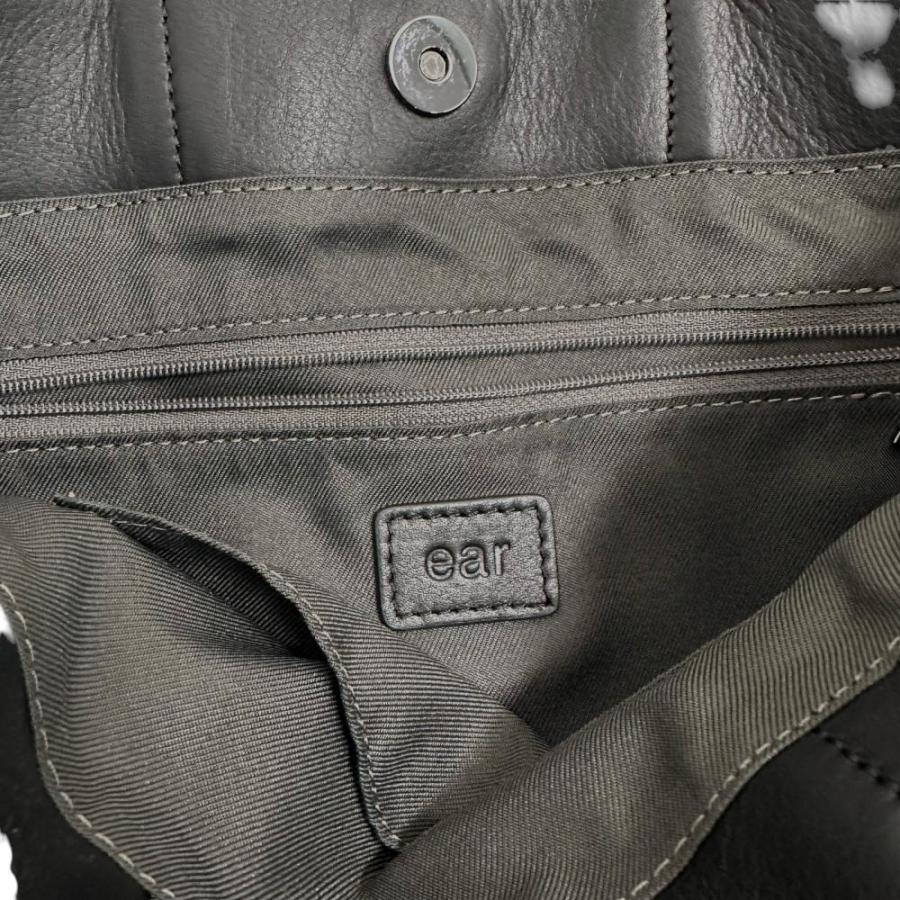 ear PAPILLONNER/イアパピヨネ トートバッグ レザー 黒 レディース