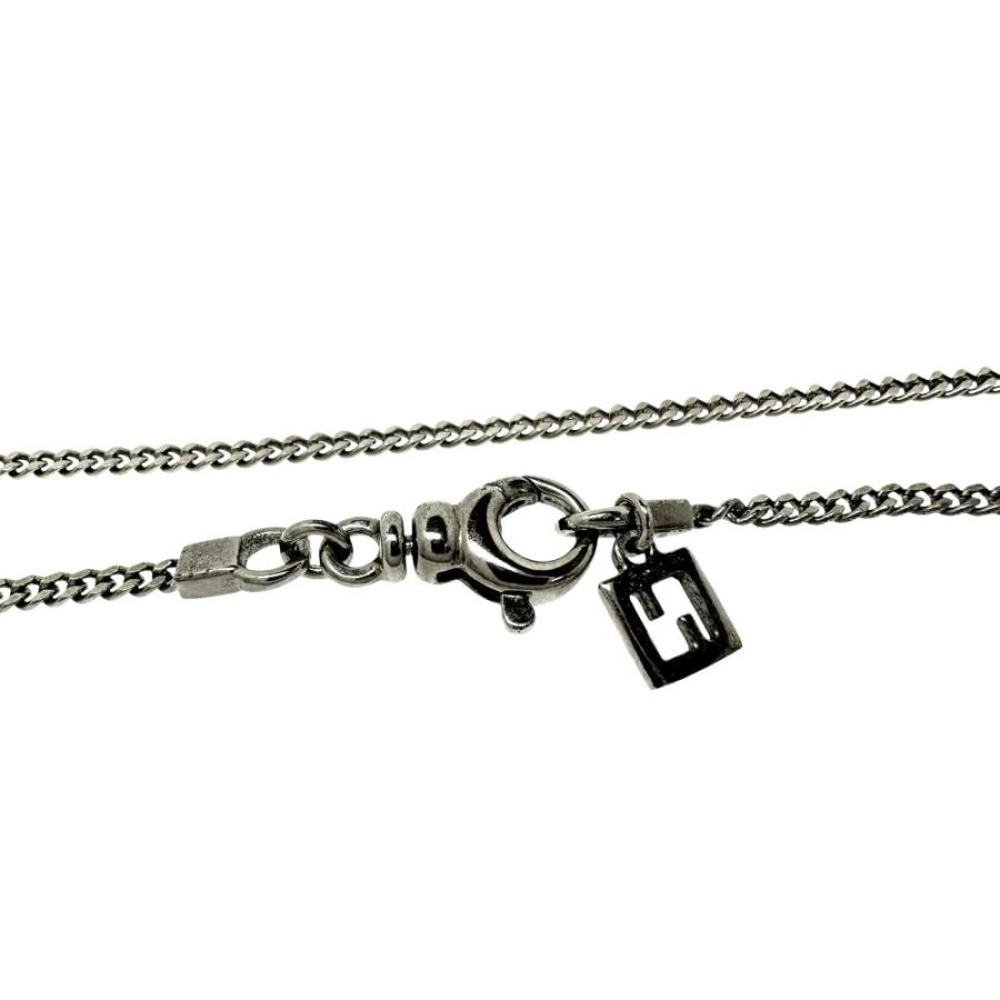 FENDI（フェンディ） Fロゴ ネックレス メタル 8.1g 61cm