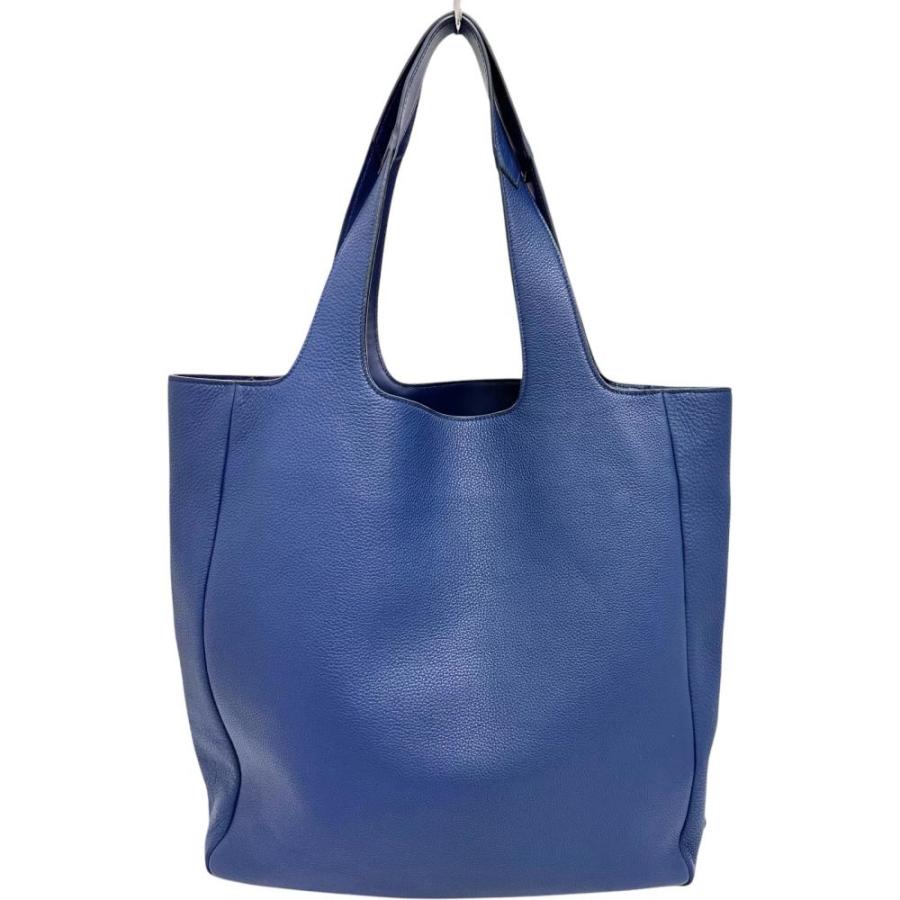 PRADA（プラダ） ヴィッテロダイノ 2VG092 トートバッグ レザー ブルー