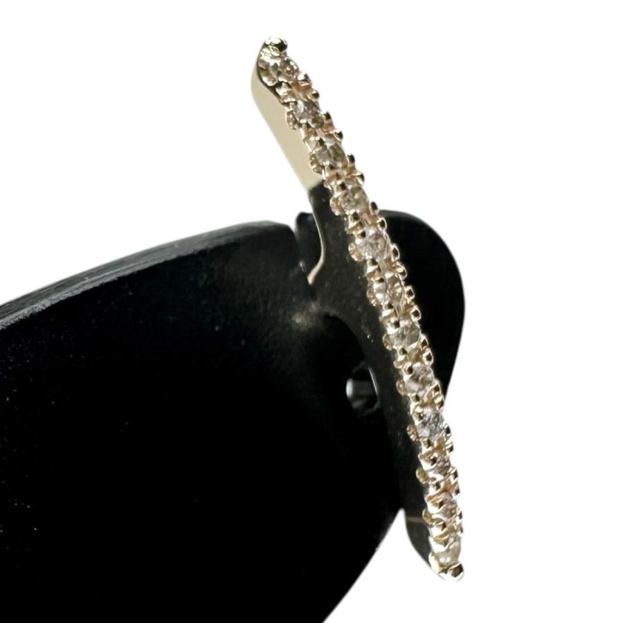 Hirotaka/ヒロタカ 片耳用 ダイヤモンド 計0.06ct ピアス ゴサマー