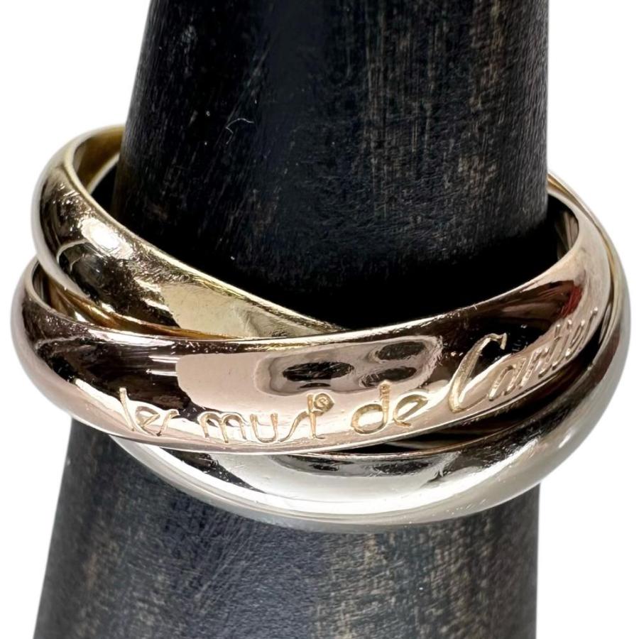 Cartier 14号CARTIER/カルティエ リング・指輪 トリニティ K18YG
