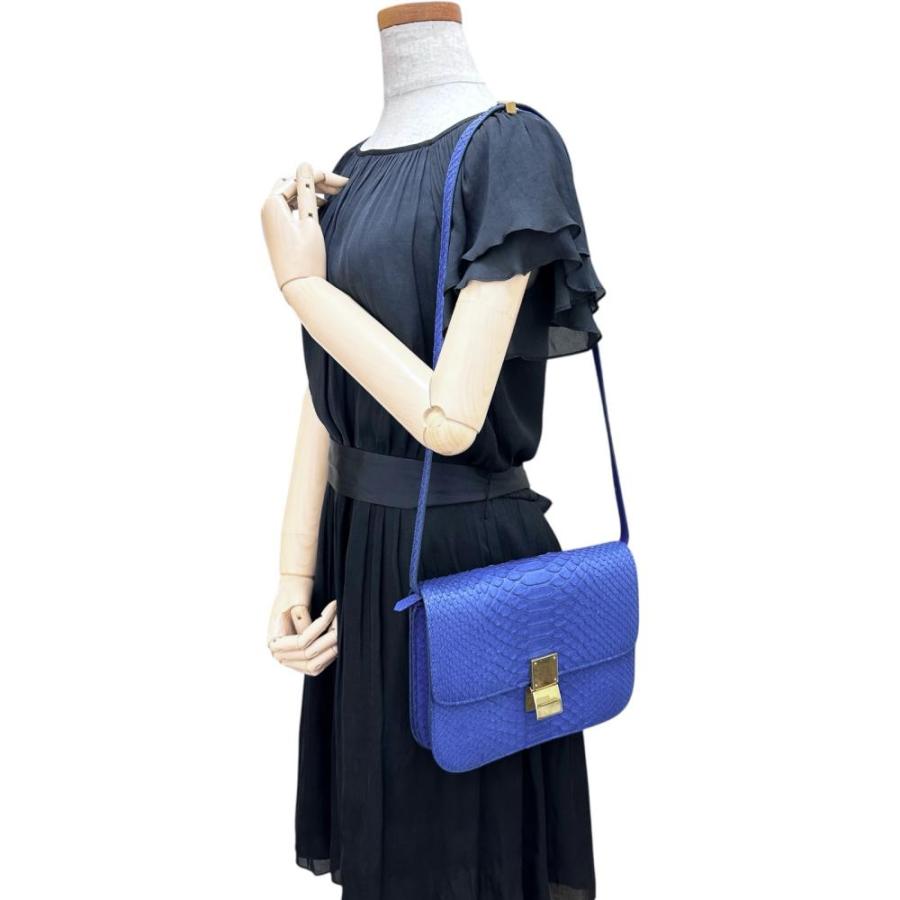 CELINE（セリーヌ） クラシックボックス ミディアム ショルダーバッグ 
