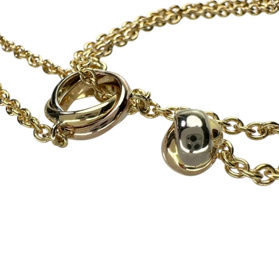 Cartier（カルティエ） ネックレス ベビートリニティ パンピーユ K18
