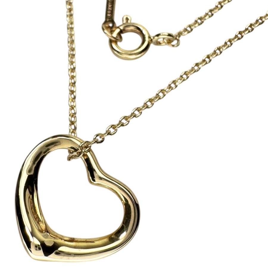 TIFFANY&Co. TIFFANY&Co./ティファニー ネックレス オープンハート K18 
