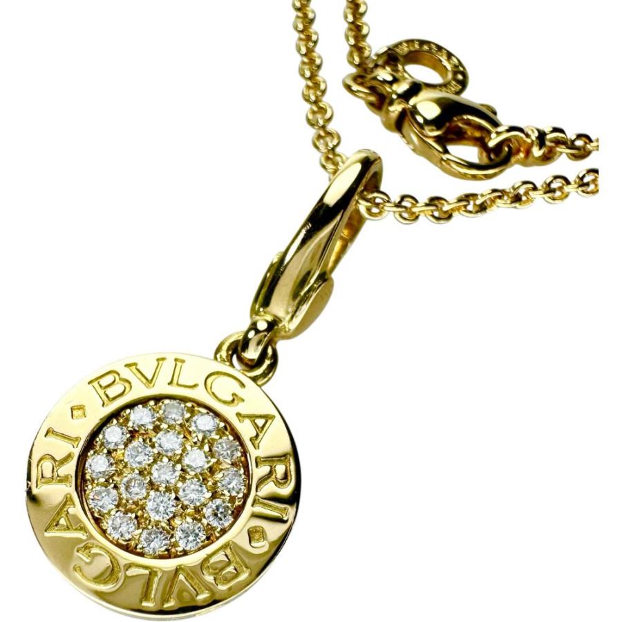 BVLGARI ブルガリ　k18 パヴェダイヤペンダント BVLGARIブルガリ k18パヴェダイヤ ペンダント