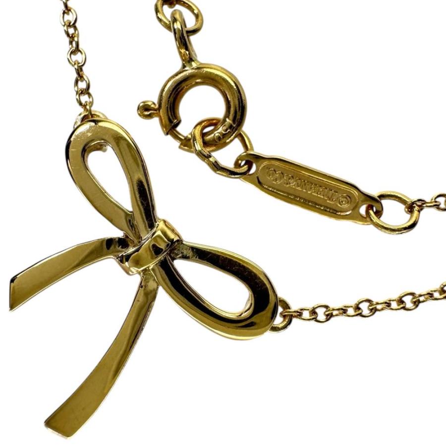 Tiffany＆Co. ティファニー ボウ リボン ネックレス