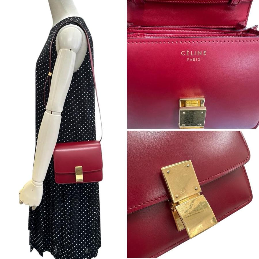 CELINE（セリーヌ） クラシックボックス スモール ショルダーバッグ 