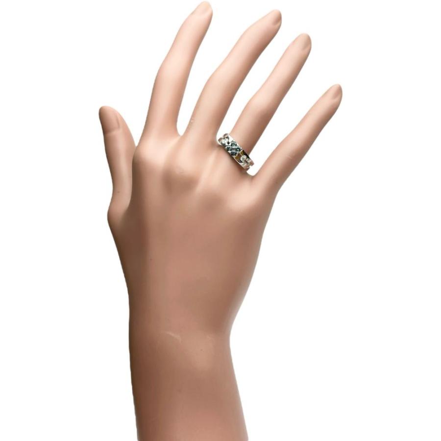 12号 アレキサンドライト 0.31ct H&Cダイヤモンド 0.15ct リング