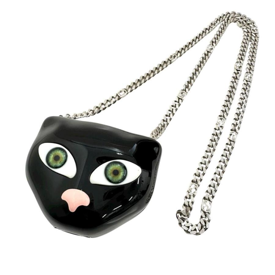GUCCI（グッチ） キャット チェーンポーチ ネックレス