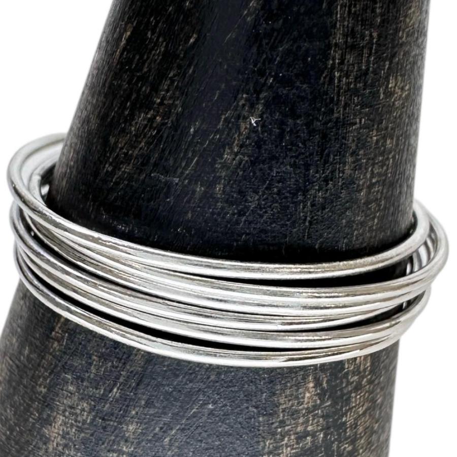 15号 6連 リング・指輪 Pt900プラチナ 2.7g レディース : 真子質店