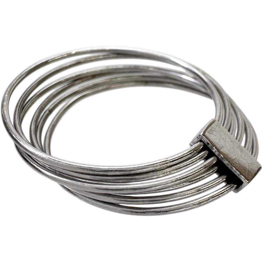 15号 6連 リング・指輪 Pt900プラチナ 2.7g レディース : 真子質店