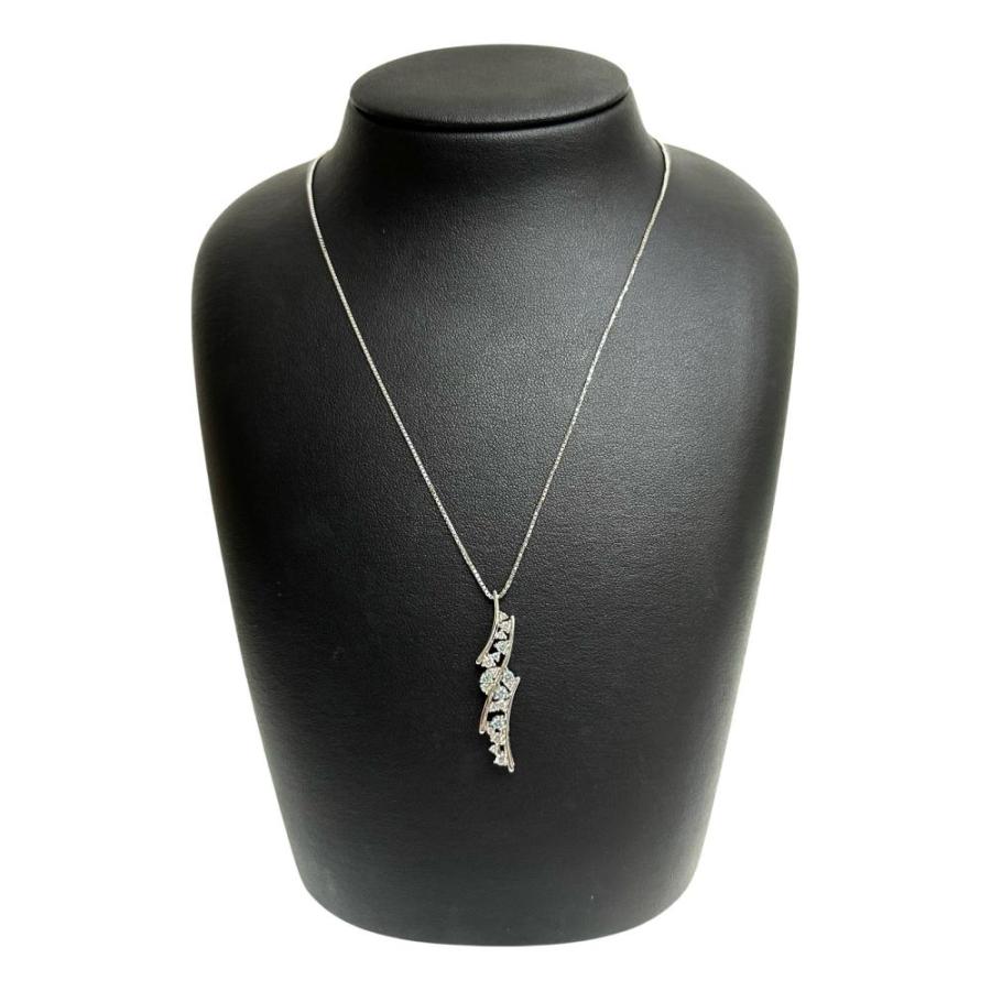 ダイヤモンド(トリートメントダイヤモンド込) 計0.70ct ネックレス 