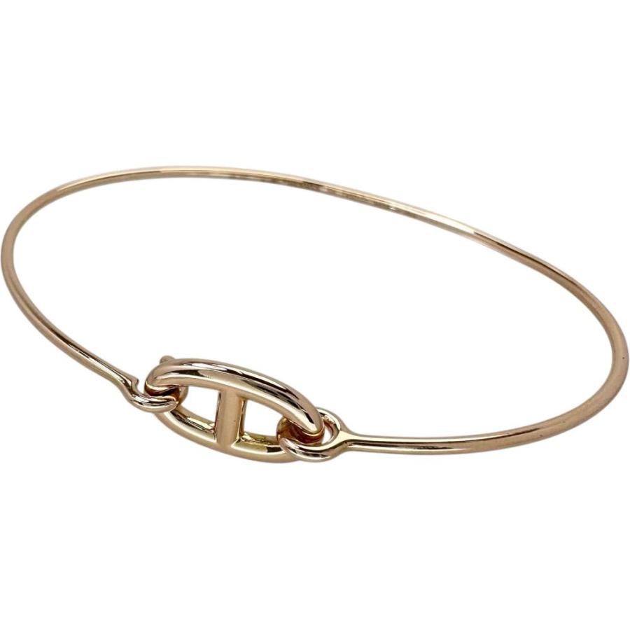 HERMES（エルメス） ブレスレット ロンドシェーヌダンクル K18PGピンク