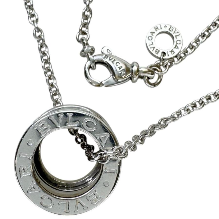 BVLGARI（ブルガリ） B-ZERO1 ネックレス K18WGホワイトゴールド 12.6g
