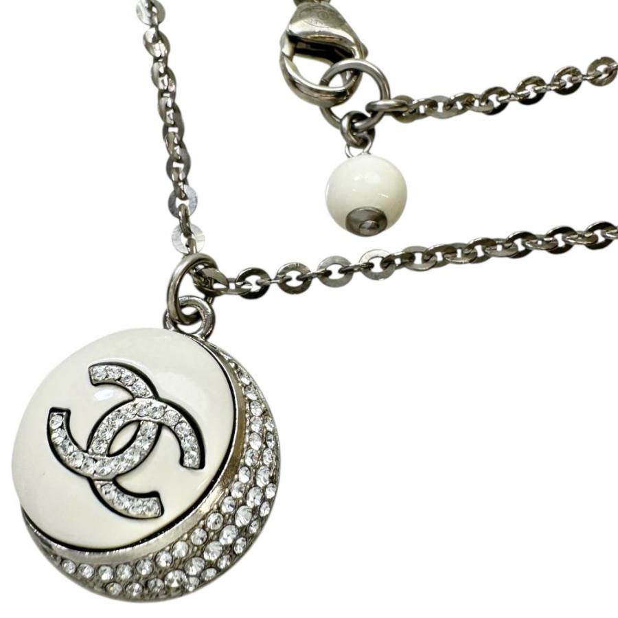 CHANEL（シャネル） ラインストーン ネックレス ココマーク クリスタル