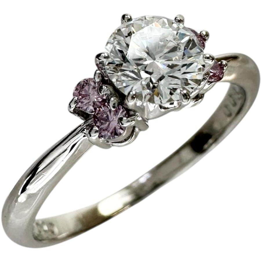 8号TASAKI/タサキ ダイヤモンド（推定H-VS-GOOD） 0.40ct ピンク 