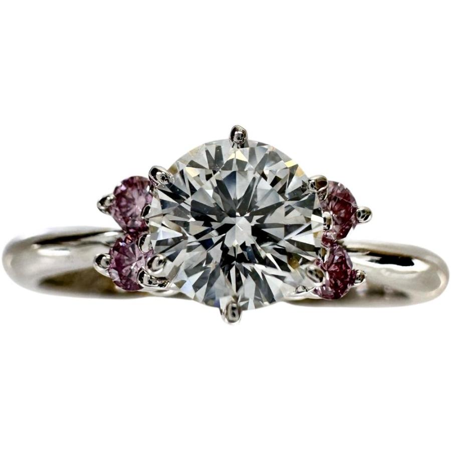 8号TASAKI/タサキ ダイヤモンド（推定H-VS-GOOD） 0.40ct ピンク