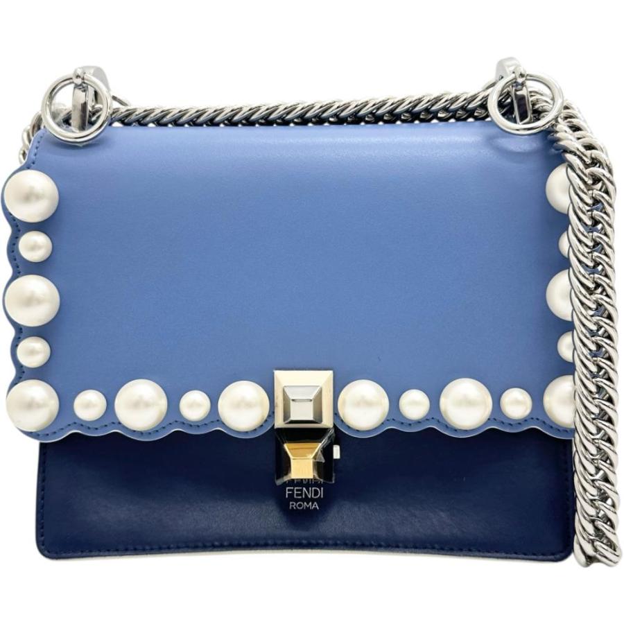 FENDI（フェンディ） 8M0381 ミニ キャナイ チェーンショルダー