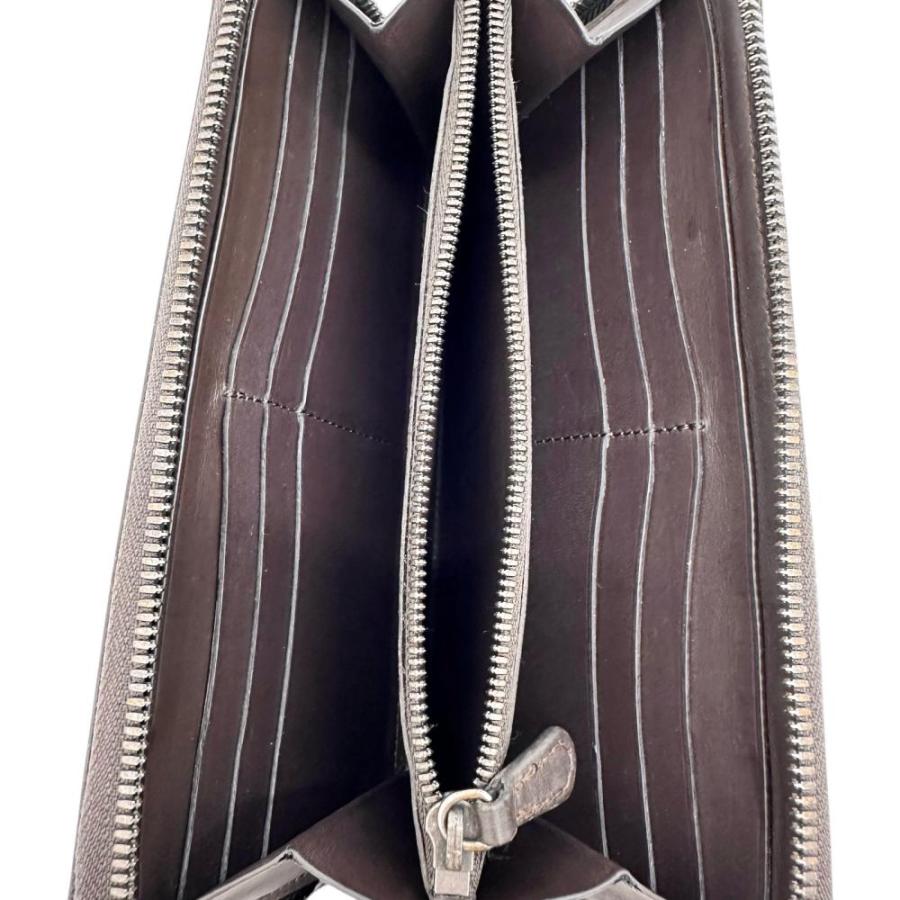 Berluti/ベルルッティ カリグラフィ ラウンド ファスナー 長財布