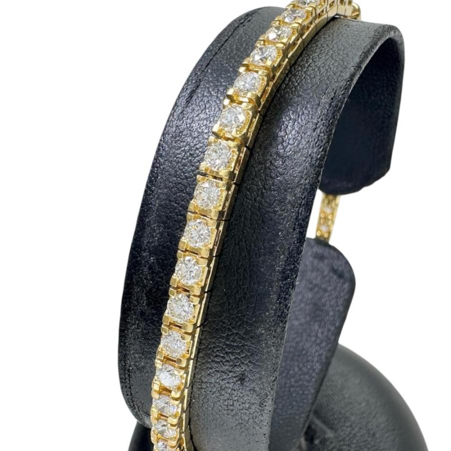 テニスブレスレット ダイヤモンド（推定4ct程度） ブレスレット K18