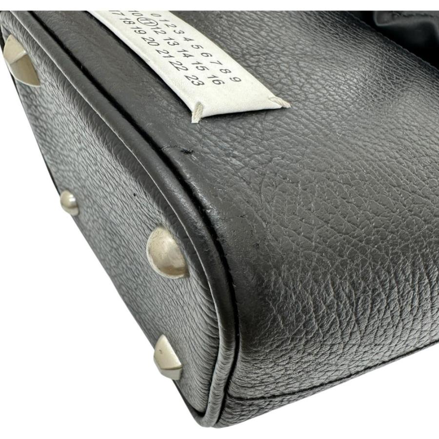 MARTIN MARGIELA/マルタンマルジェラ 5AC バケットバッグ S56WG0086 メゾン・マルジェラ ショルダーバッグ レザー ブラック レディース_3