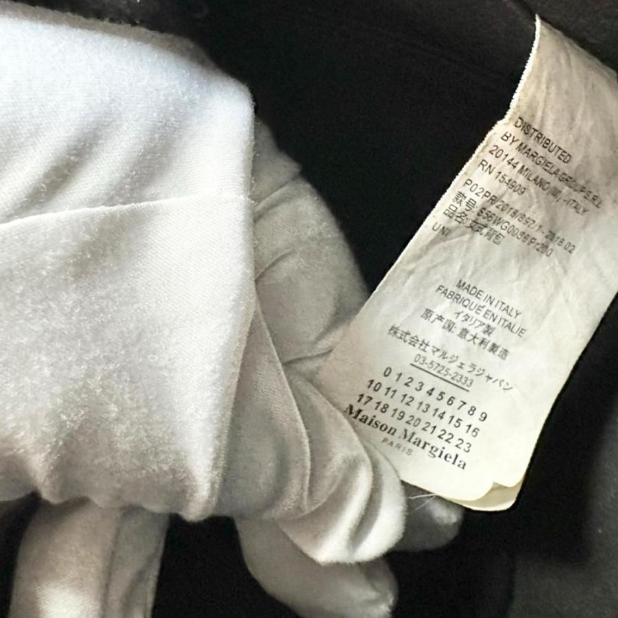 MARTIN MARGIELA/マルタンマルジェラ 5AC バケットバッグ S56WG0086 メゾン・マルジェラ ショルダーバッグ レザー ブラック レディース_8