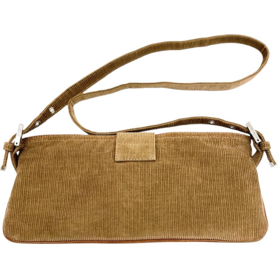 FENDI（フェンディ） FFロゴ ショルダーバッグ コーデュロイ