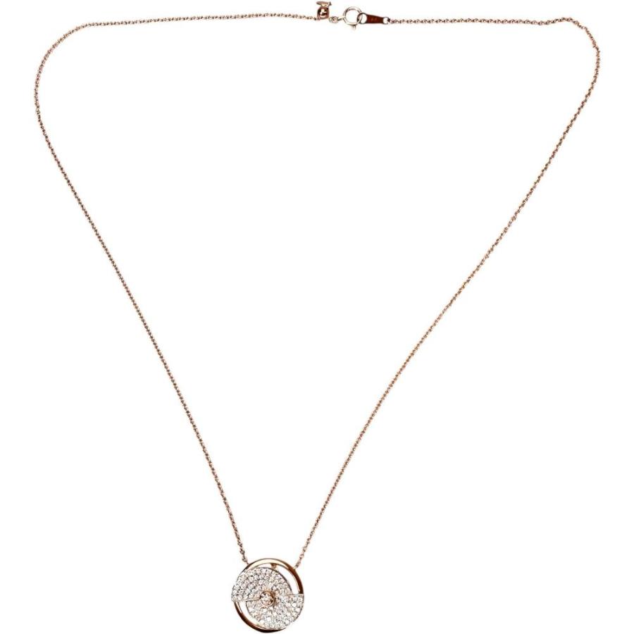 ラソマ】 スイング ダイヤモンド 0.65ct ネックレス K18PGピンク 