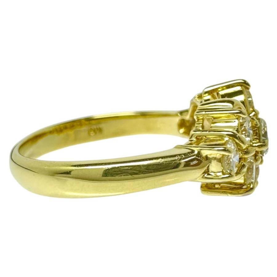 11.5号 ダイヤモンド 計1.00ct リング・指輪 K18ゴールド 4.4g 