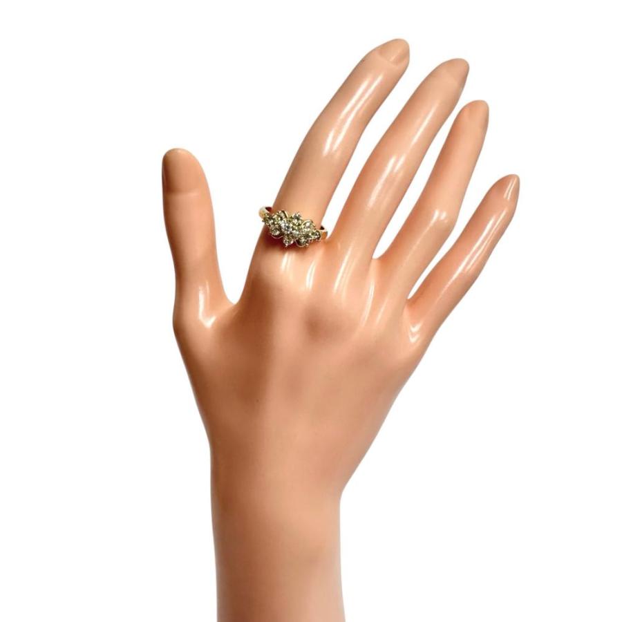 11.5号 ダイヤモンド 計1.00ct リング・指輪 K18ゴールド 4.4g 