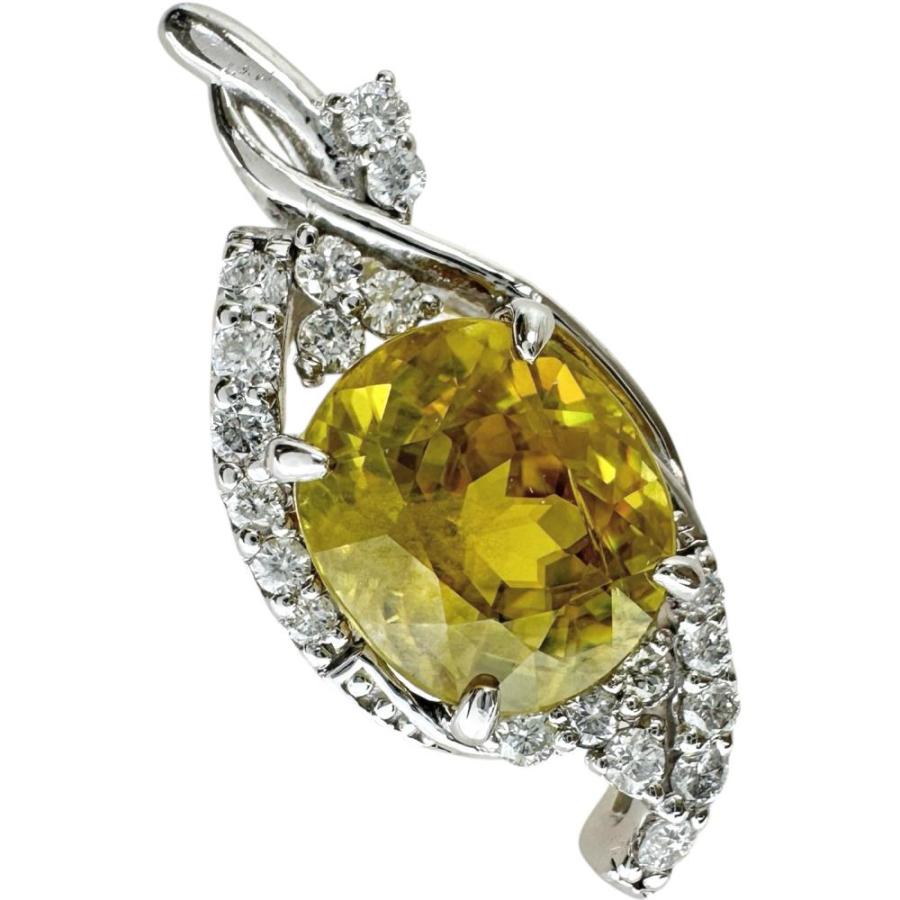 ダイヤモンド×グリーントルマリン リング K18YG 1.70ct 6.8g 【公式通販】