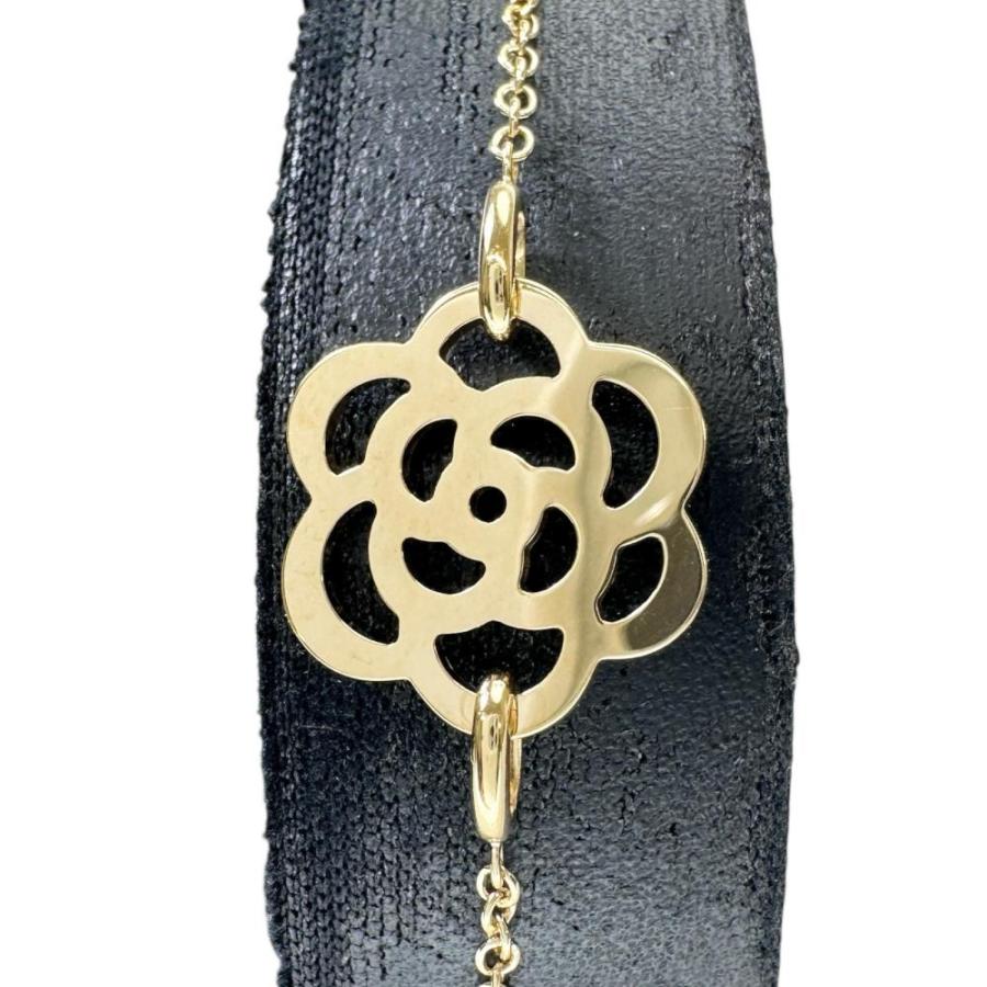 CHANEL/シャネル カメリア コレクション ブレスレット K18ゴールド 7.0