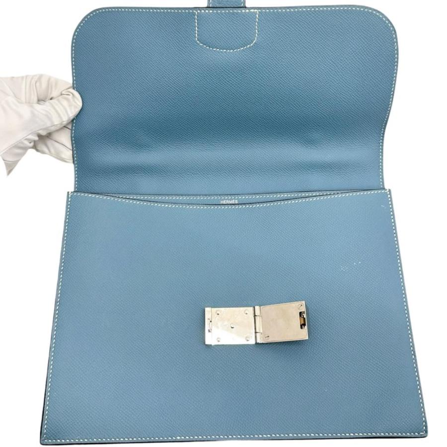 HERMES（エルメス） サックアデペッシュ27 ハンドバッグ レザー/ヴォー