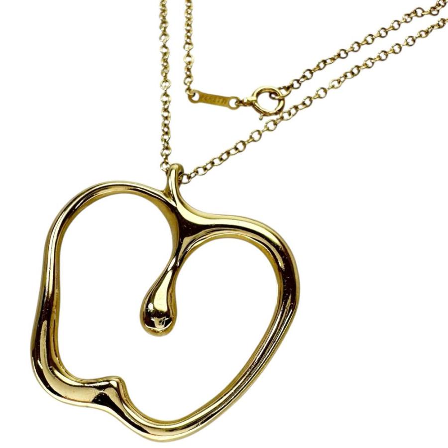 ティファニー アップル ネックレス ロングチェーン TIFFANY&Co.（ティファニー） アップル ロング ネックレス K18ゴールド