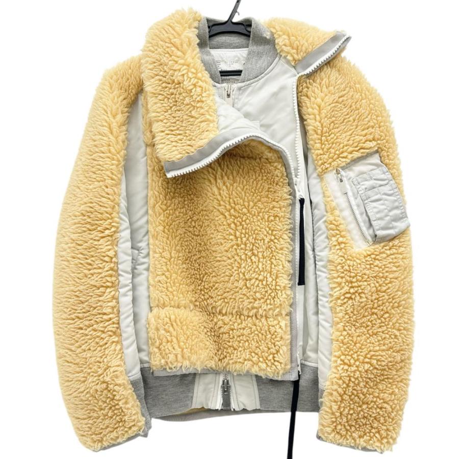 sacai（サカイ） 22-06280 ボアジャケット その他アウター ウール