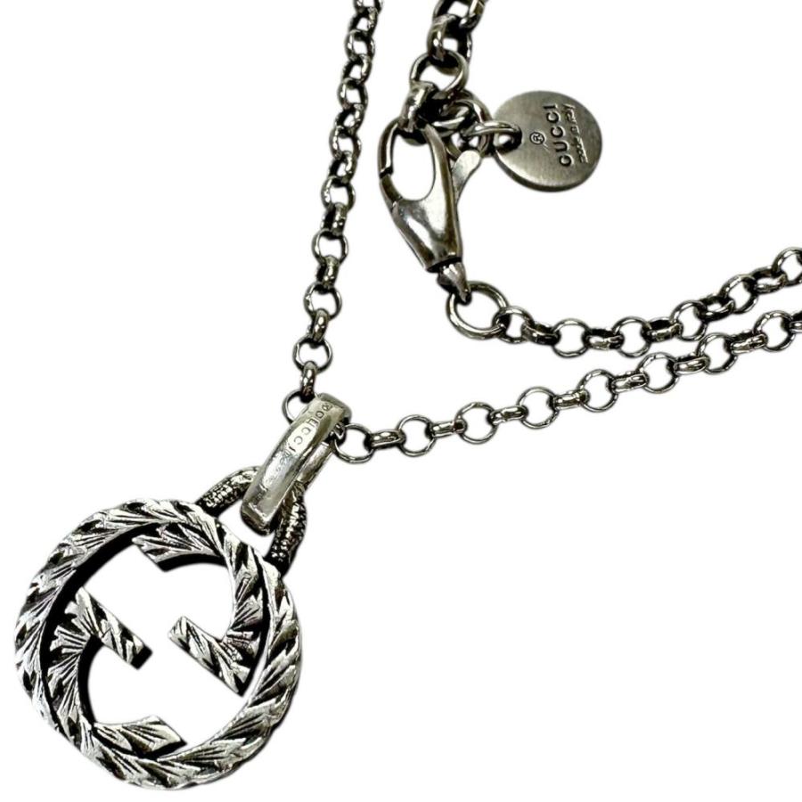 GUCCI（グッチ） ネックレス インターロッキングG シルバー925 7.3g