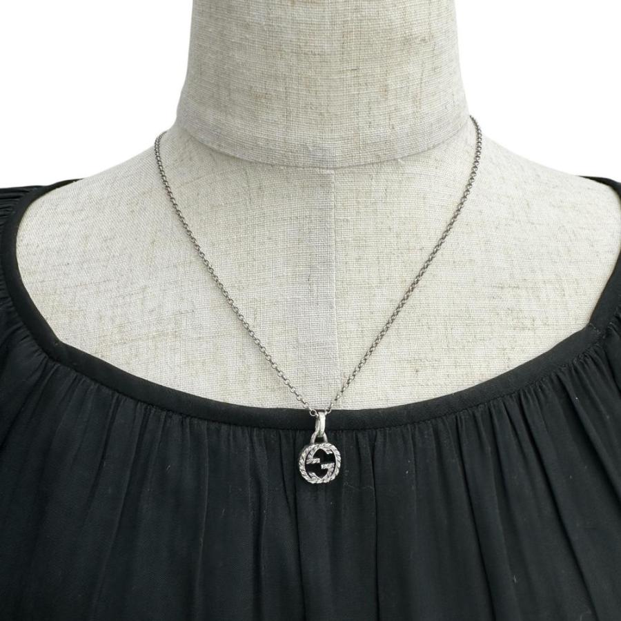 GUCCI（グッチ） ネックレス インターロッキングG シルバー925 7.3g