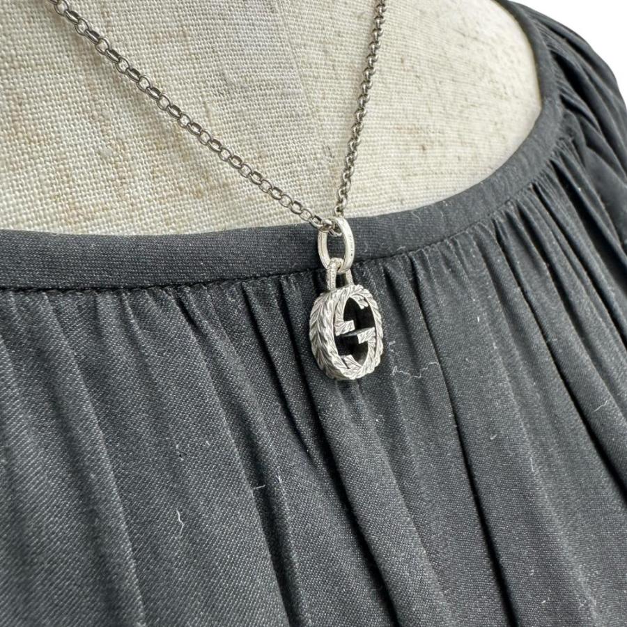 GUCCI（グッチ） ネックレス インターロッキングG シルバー925 7.3g