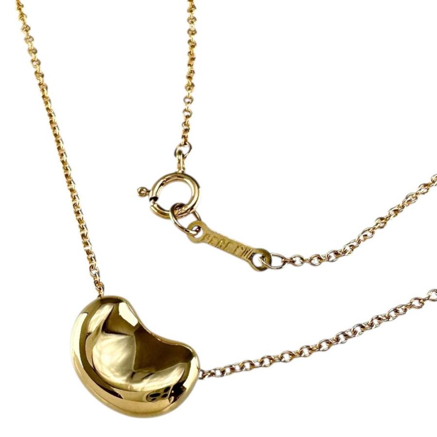 TIFFANY&Co.（ティファニー） ビーン ネックレス K18YGイエロー