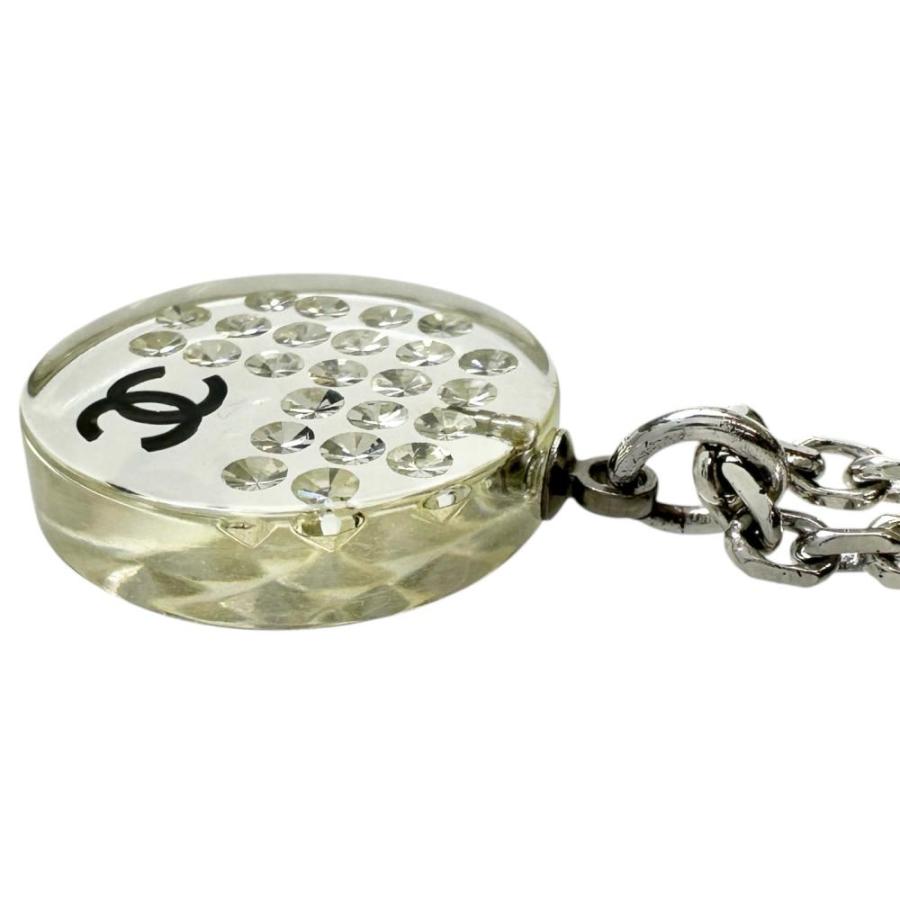 シャネルラインストーンネックレス CHANEL（シャネル） ラインストーン ネックレス ココマーク メタル