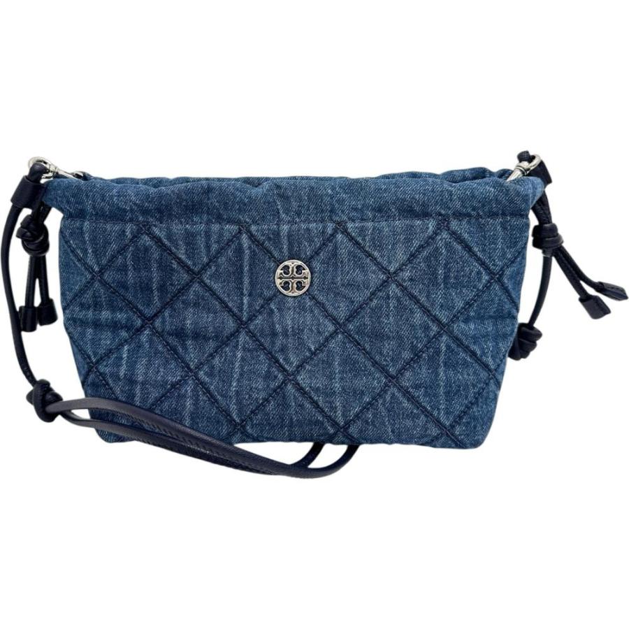 TORY BURCH（トリーバーチ） 巾着 ポーチ ショルダーバッグ デニム