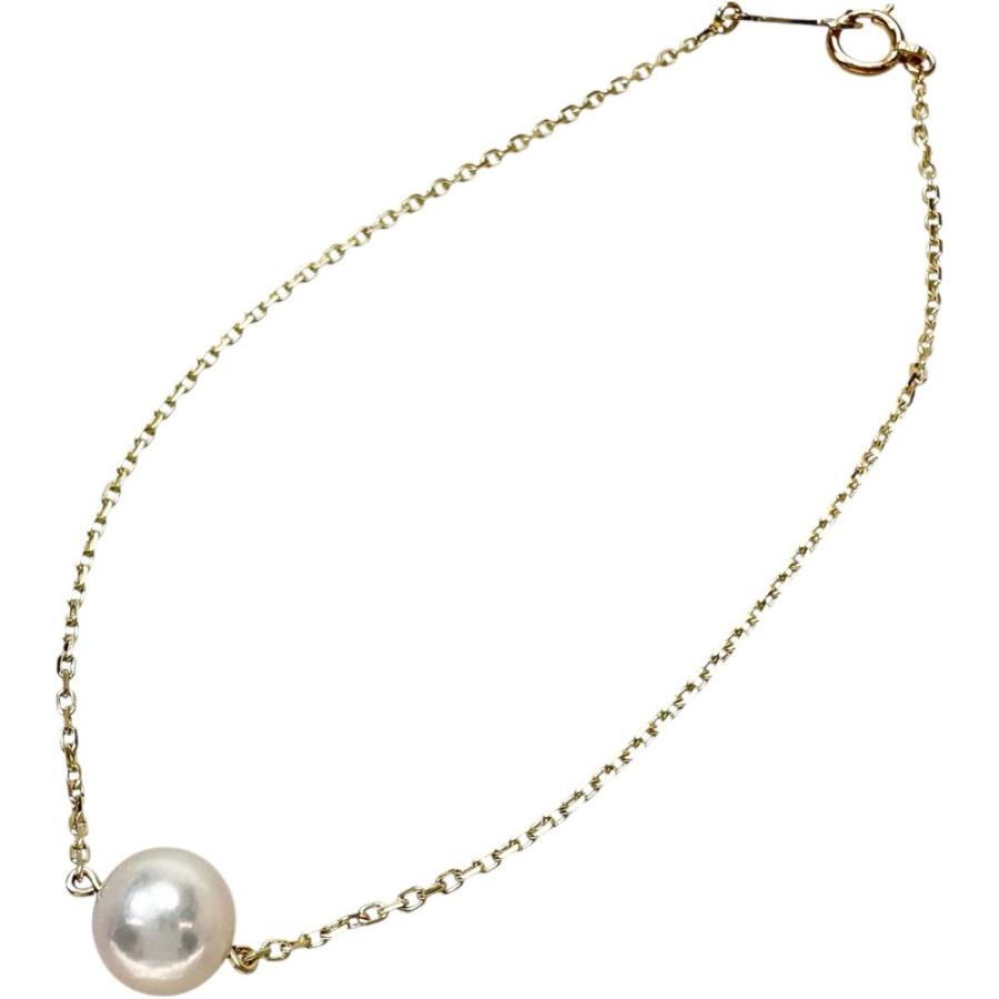 MIKIMOTO（ミキモト） アコヤ真珠7.0mm ブレスレット K14ゴールド 1.3g