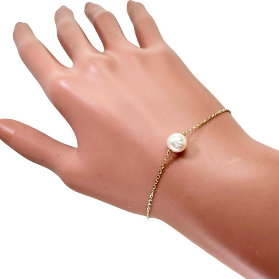 MIKIMOTO（ミキモト） アコヤ真珠7.0mm ブレスレット K14ゴールド 1.3g