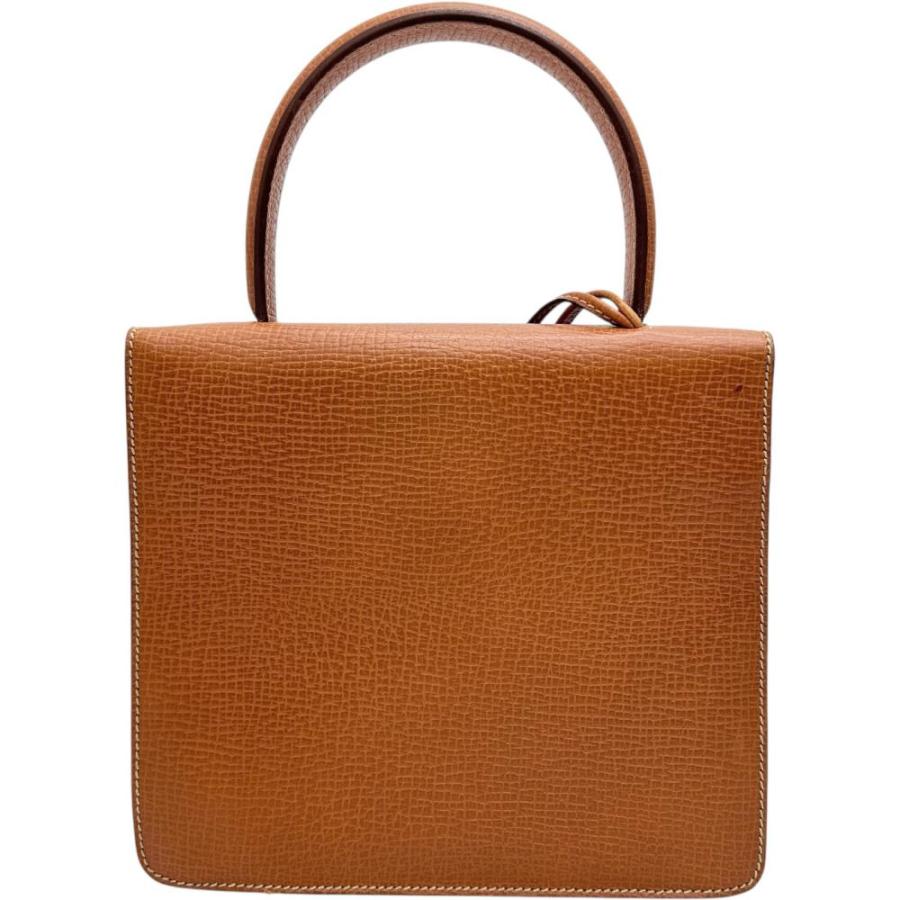 LOEWE（ロエベ） バルセロナ ハンドバッグ レザー ブラウンレザー 