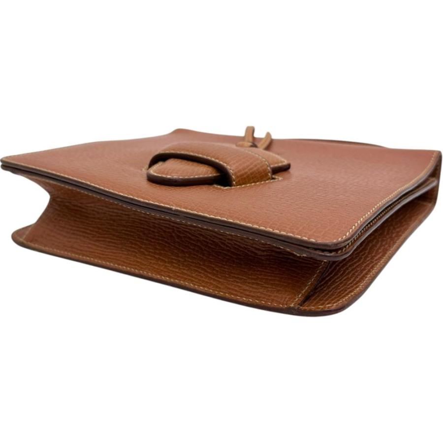 LOEWE（ロエベ） バルセロナ ハンドバッグ レザー ブラウンレザー 