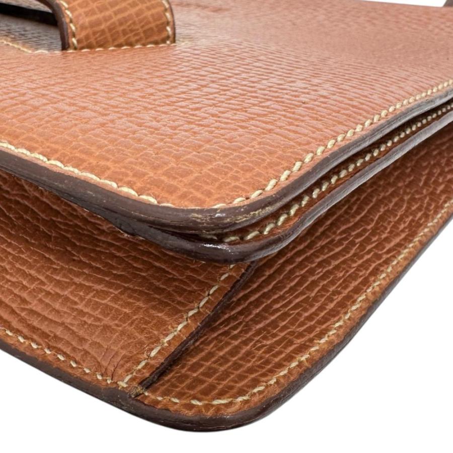 LOEWE（ロエベ） バルセロナ ハンドバッグ レザー ブラウンレザー 