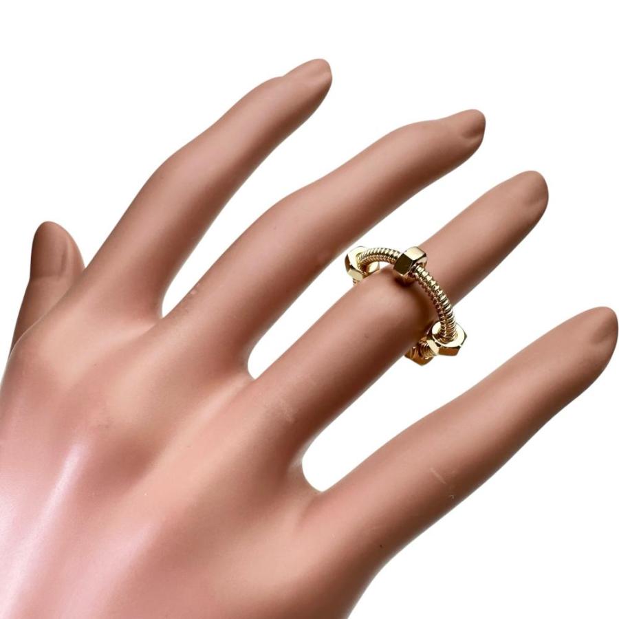 8号CARTIER/カルティエ エクルドゥ リング・指輪 K18ゴールド 7.7g #48 